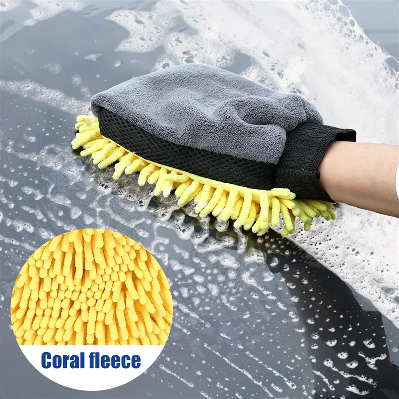 1/5pcs Car Washing Gloves Wate - Detailing Brush Set review and price