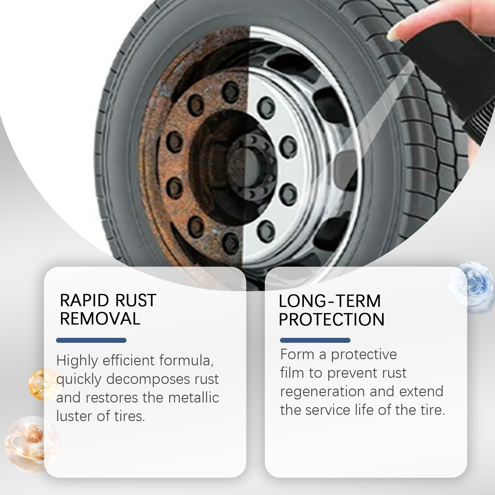 Car Wheel Iron Powder Rust Rem - Wheel Cleaner Alloy review and price